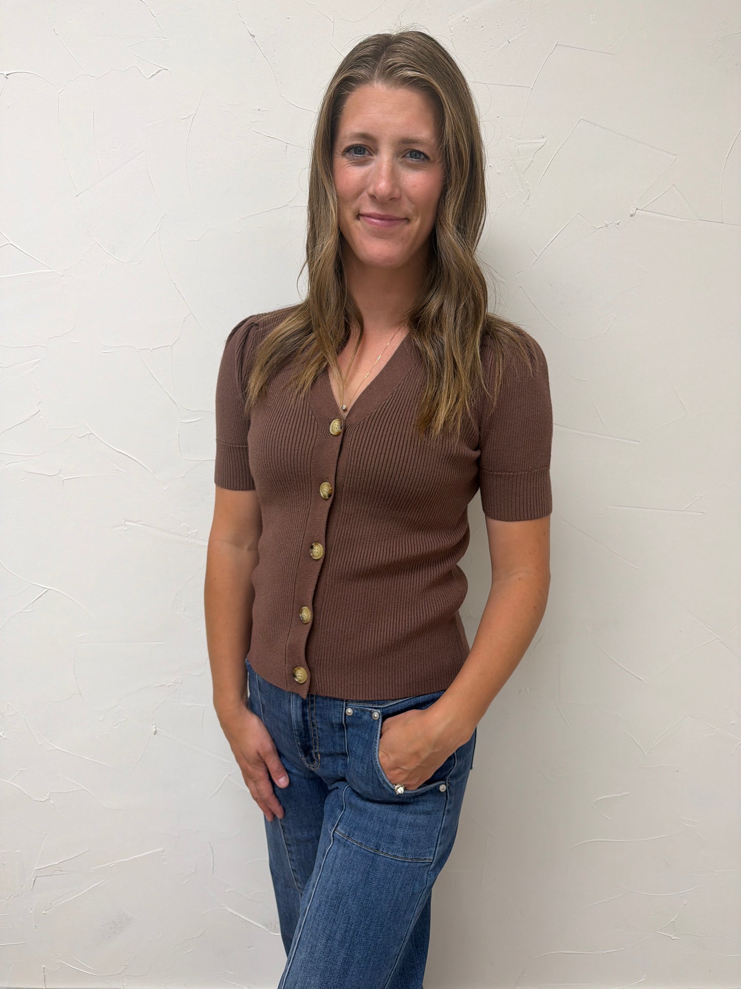 Short Sleeve Cardigan