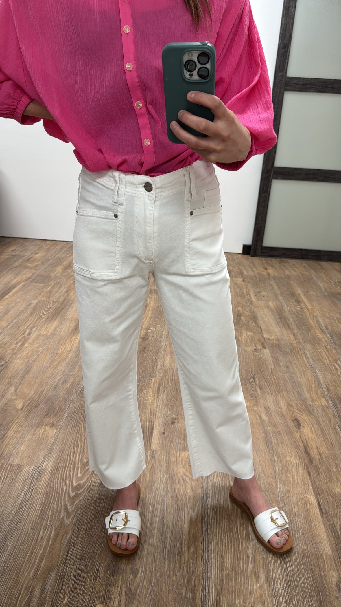 Super High Rise Wide Leg Mica Denim