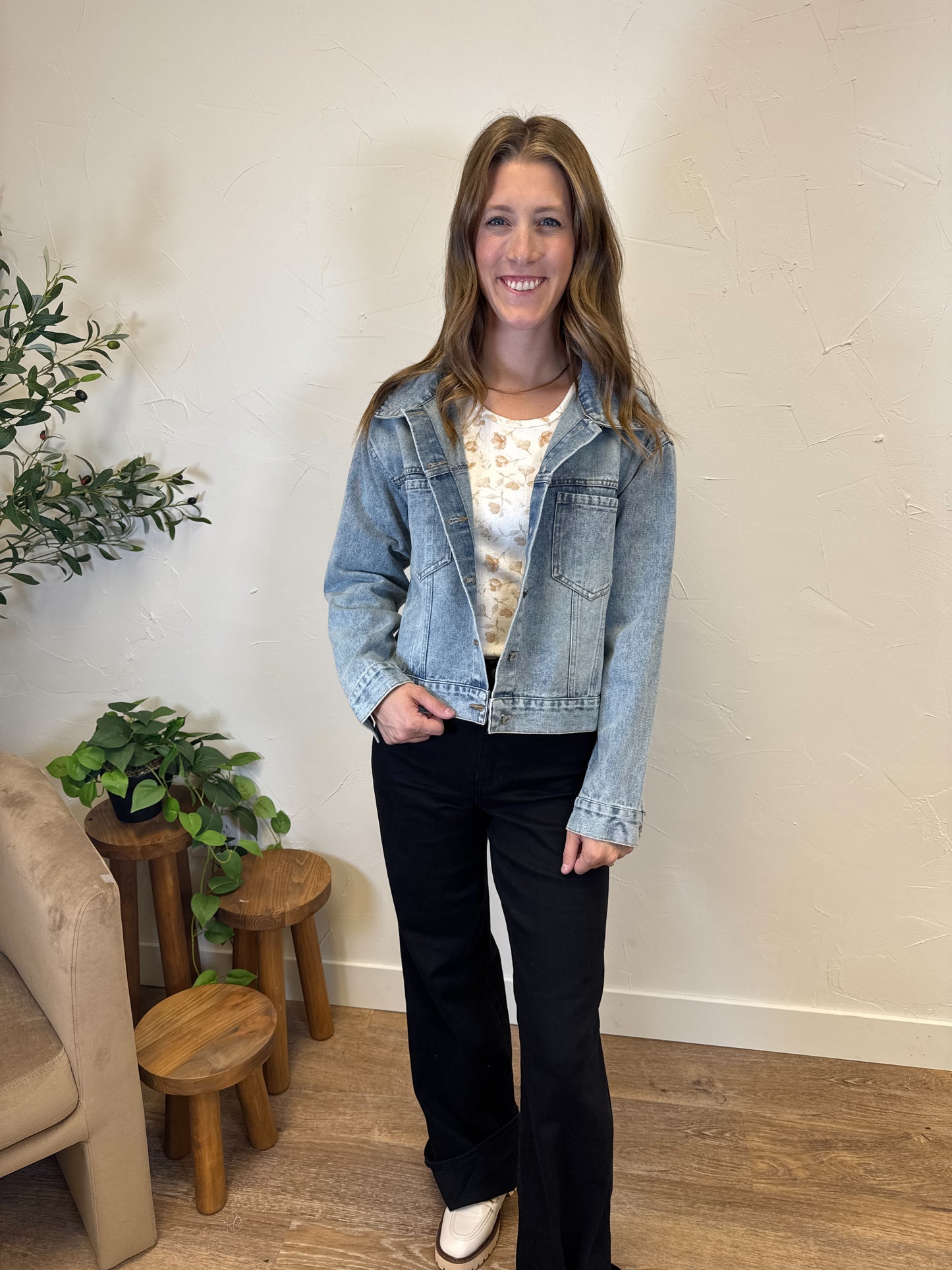 Vintage Cropped jacket