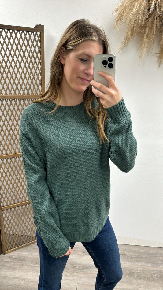 Round Neck Basic Sweater