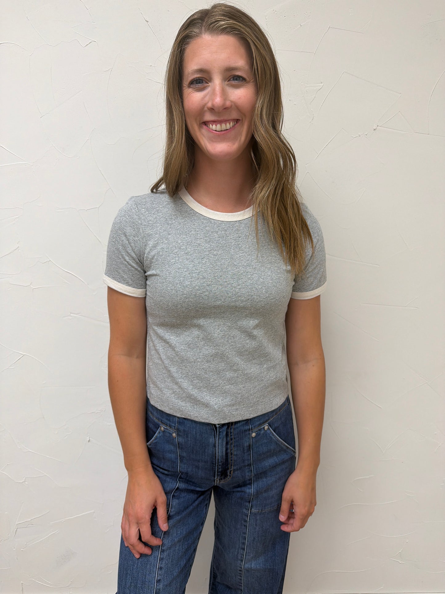 Short Sleeve Ringer Top