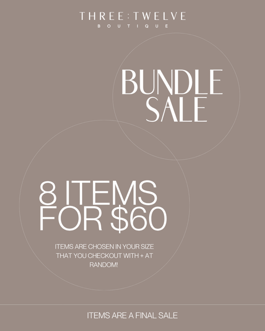 8 ITEM BUNDLE DEAL! - Three:Twelve Boutique - Three:Twelve Boutique