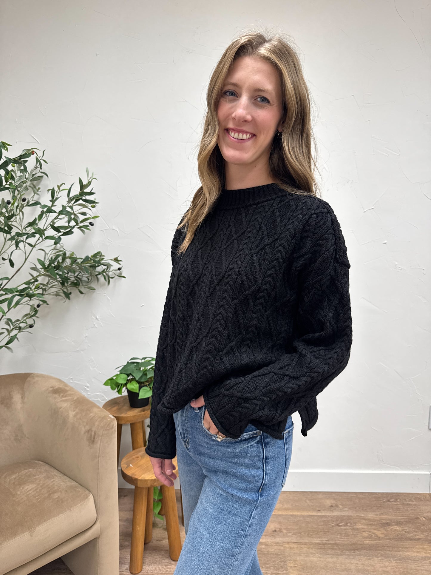 Cable Knit Sweater