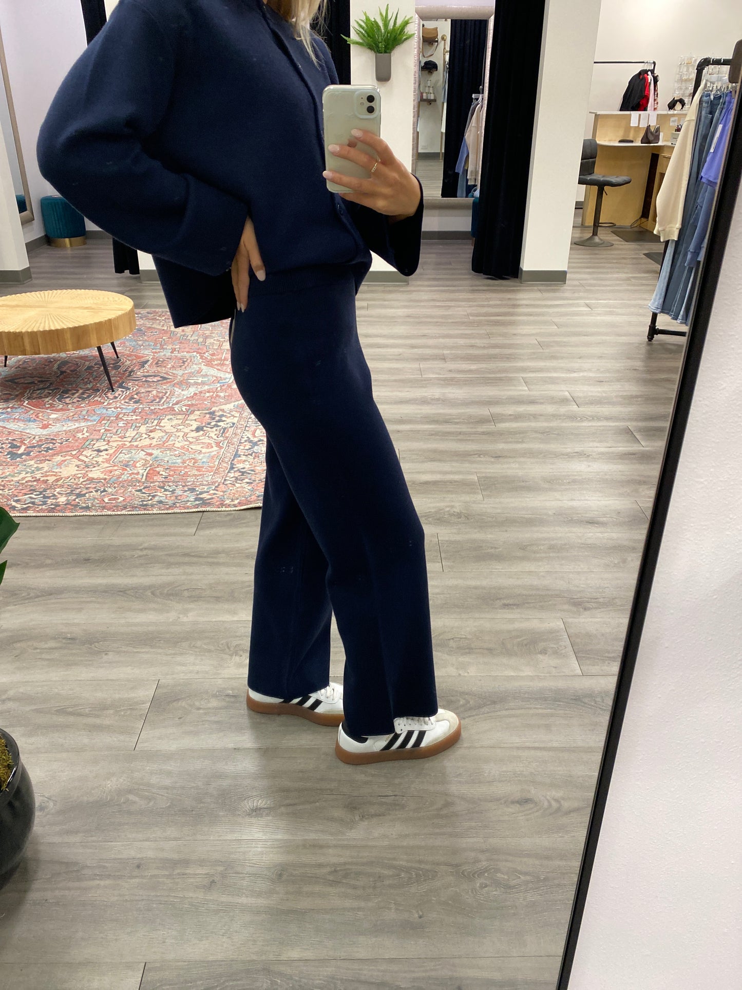 High Waisted Sweater Pants