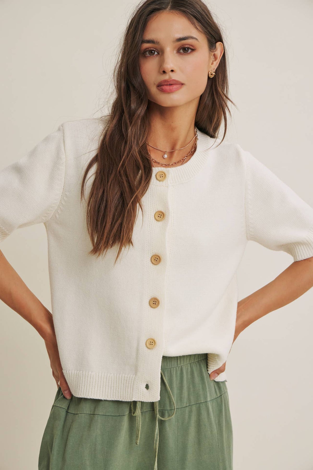 COTTON CARDIGAN