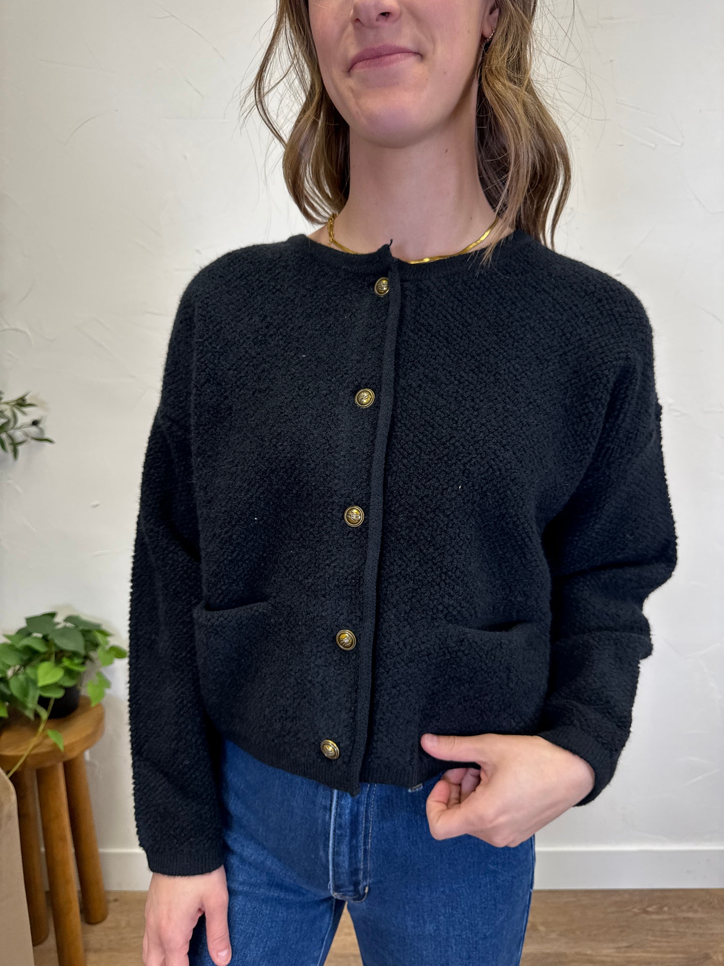Button Front Cardigan