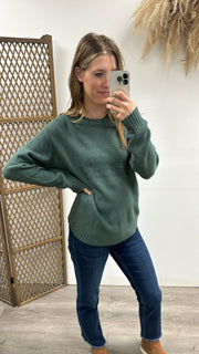 Round Neck Basic Sweater