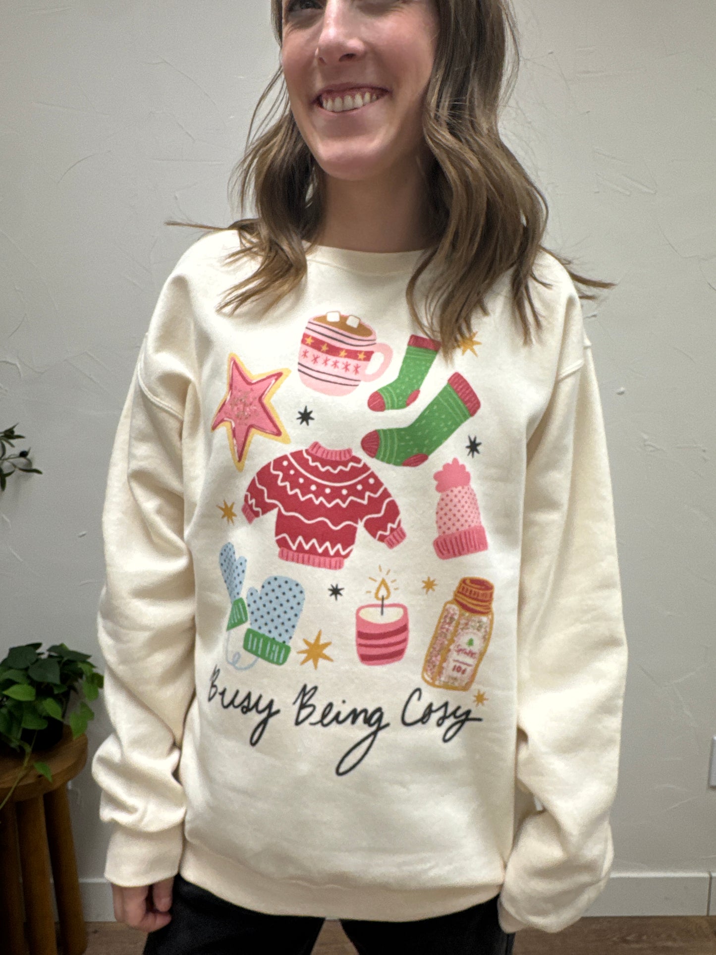 Busy Being Cozy Sweatshirt