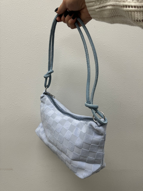 Checkered Hand Bag