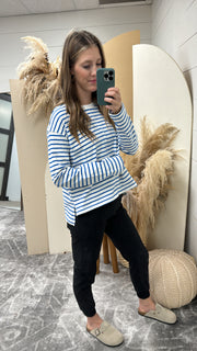 Striped long sleeve Tee