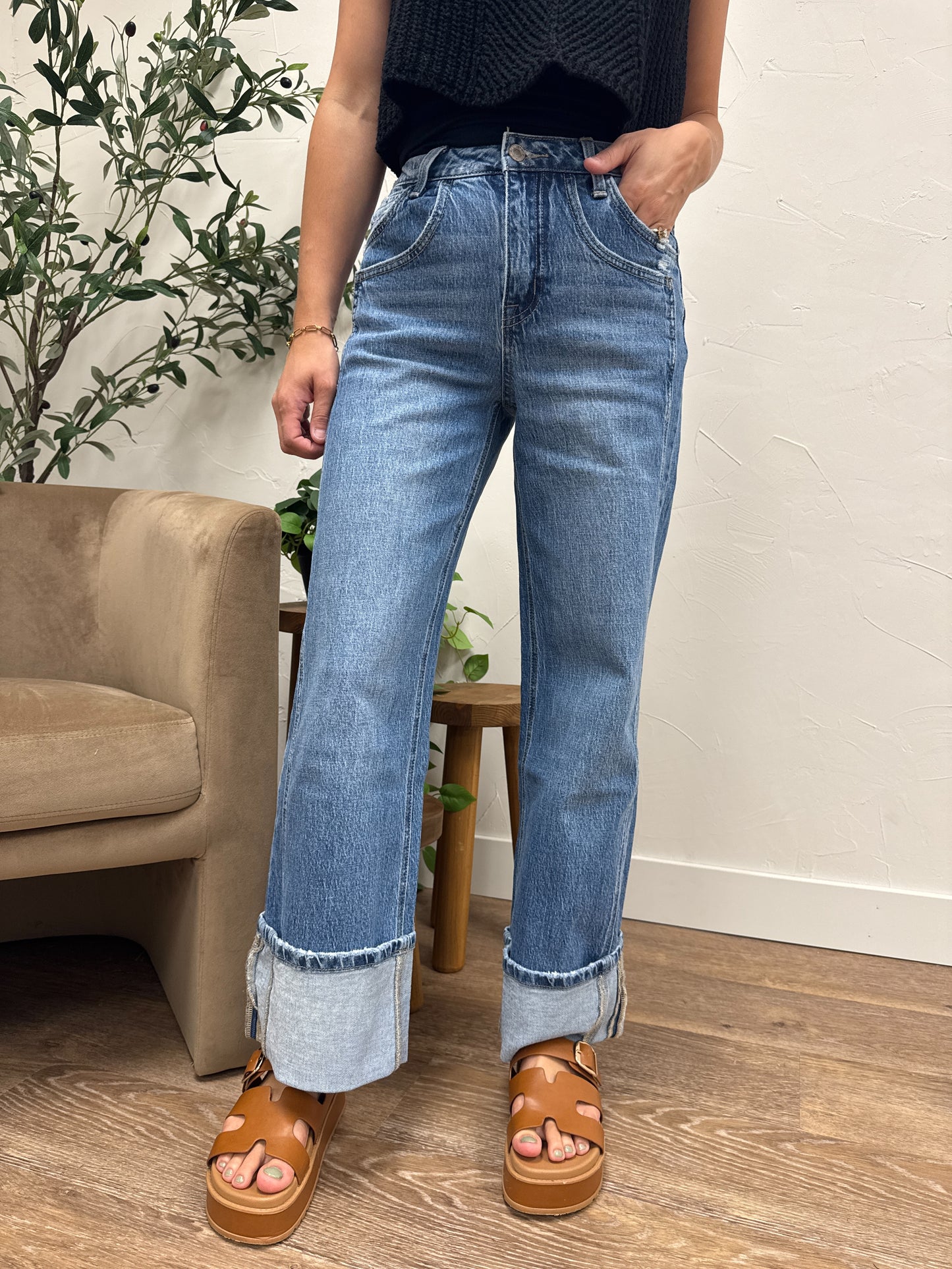 High Rise Baggy Wide