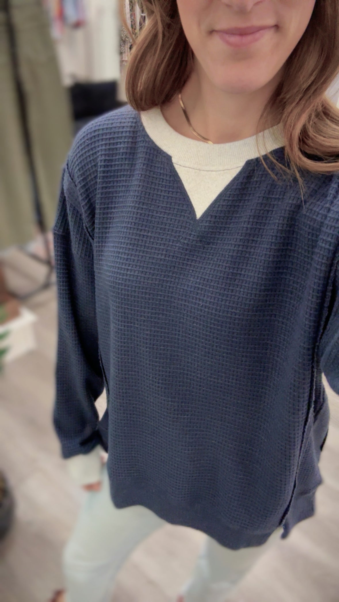 Brush Thermal Crew Neck Pullover