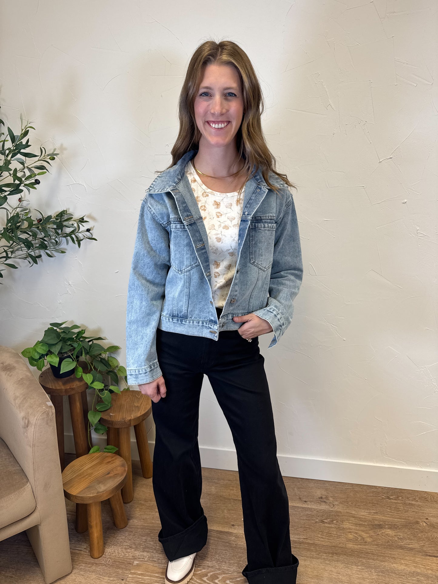 Vintage Cropped jacket