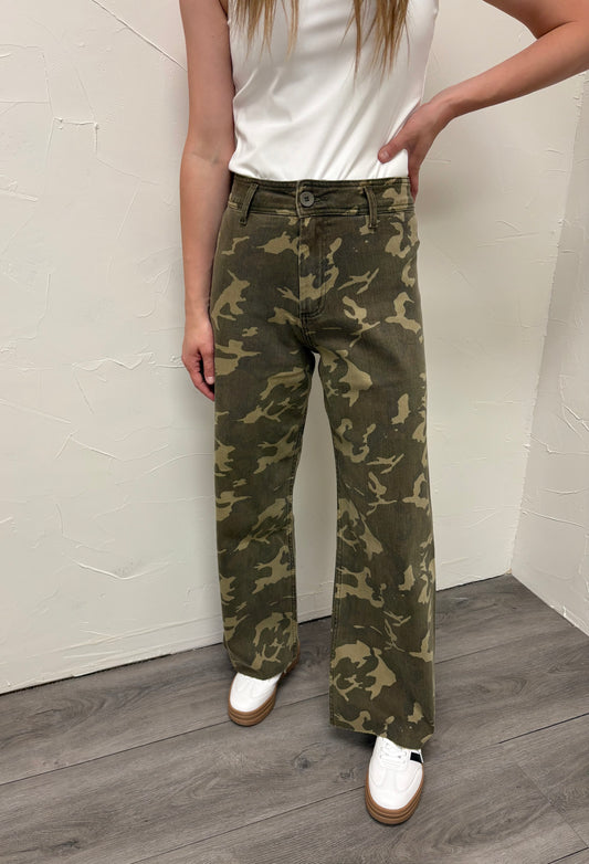 Camo Print Pants