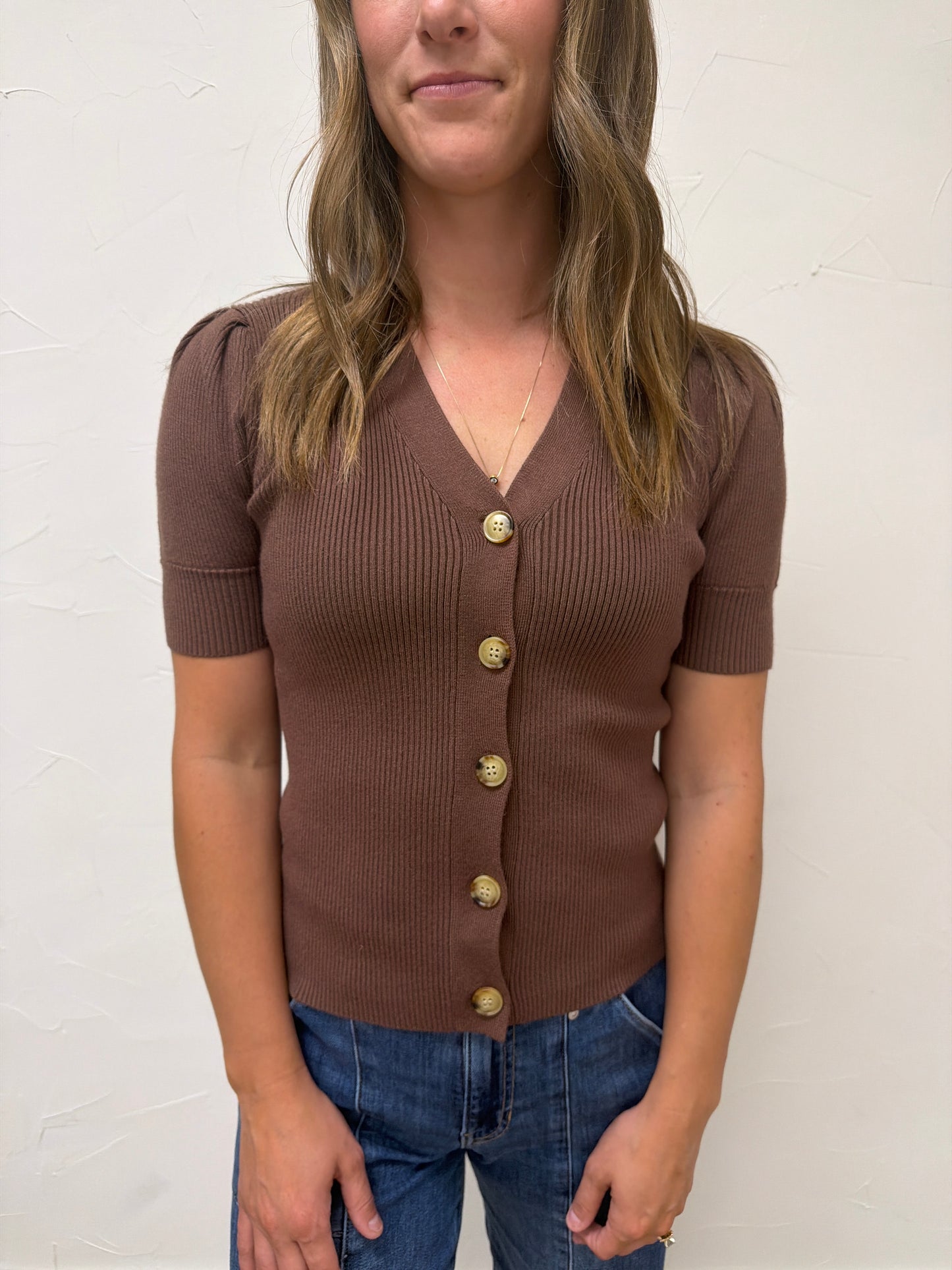 Short Sleeve Cardigan