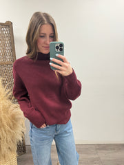 Mock Ribbed Sweater