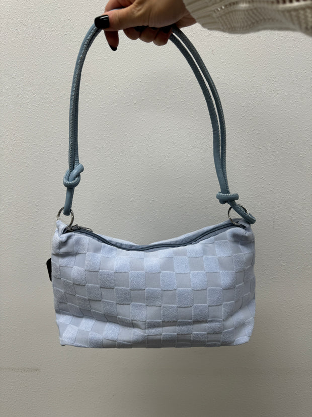 Checkered Hand Bag