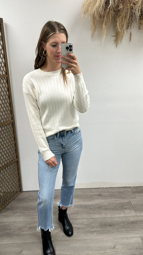 Ribbed Classic Sweater