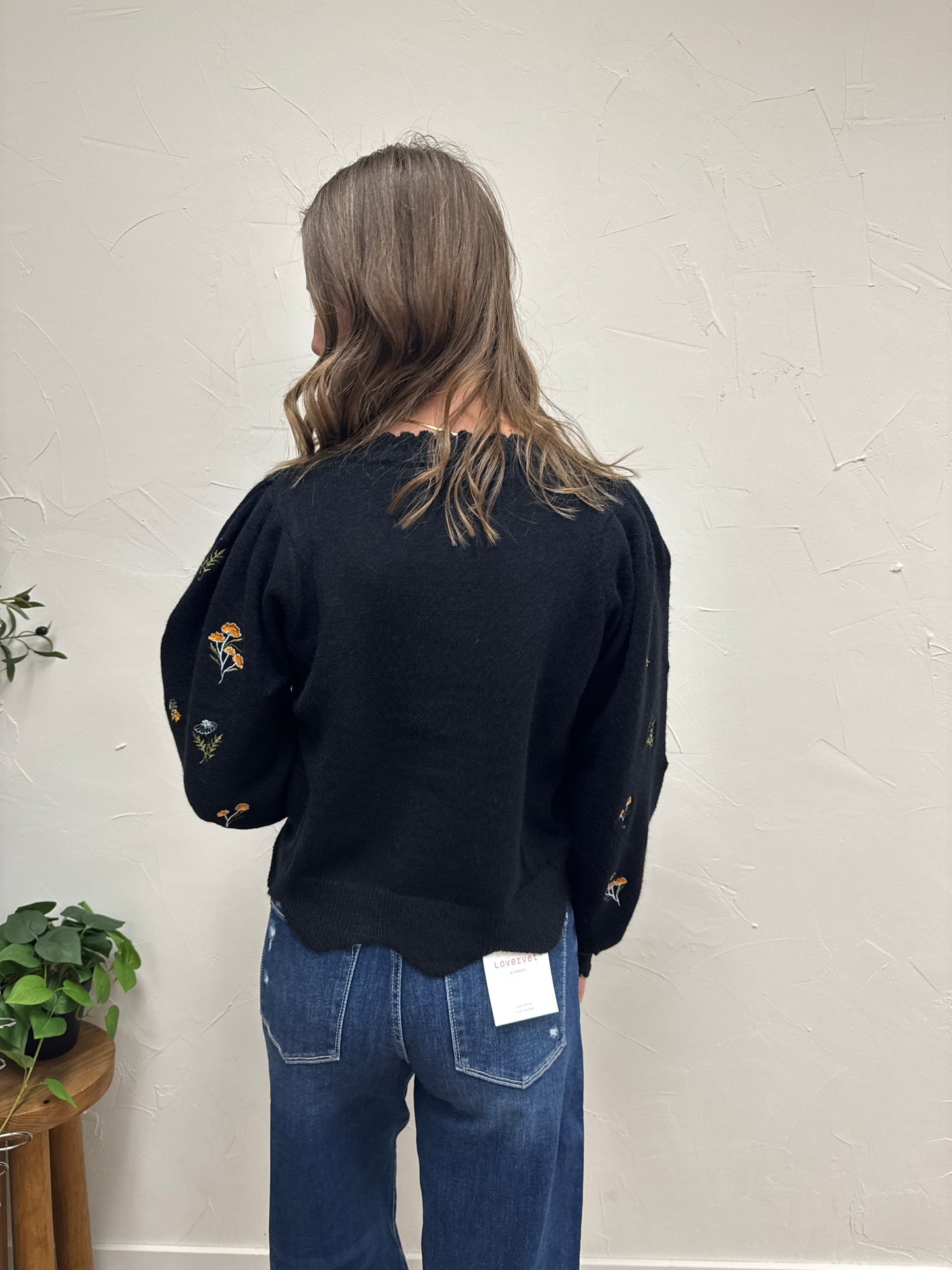 Embroidered Sweater