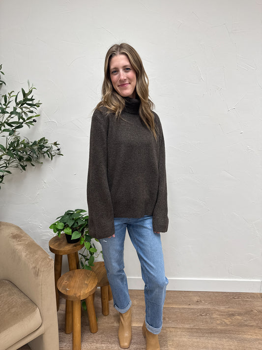High Collar Neck Sweater