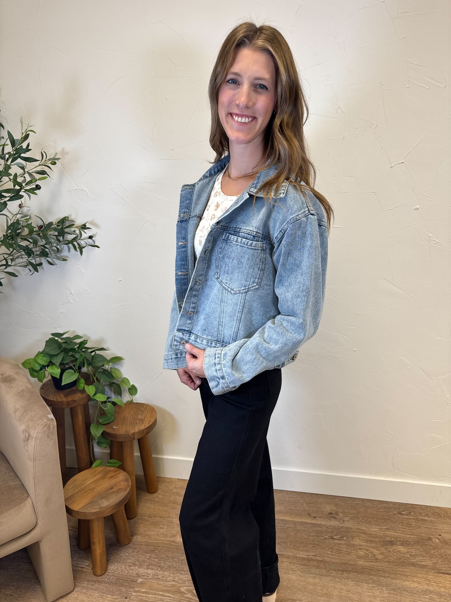 Vintage Cropped jacket