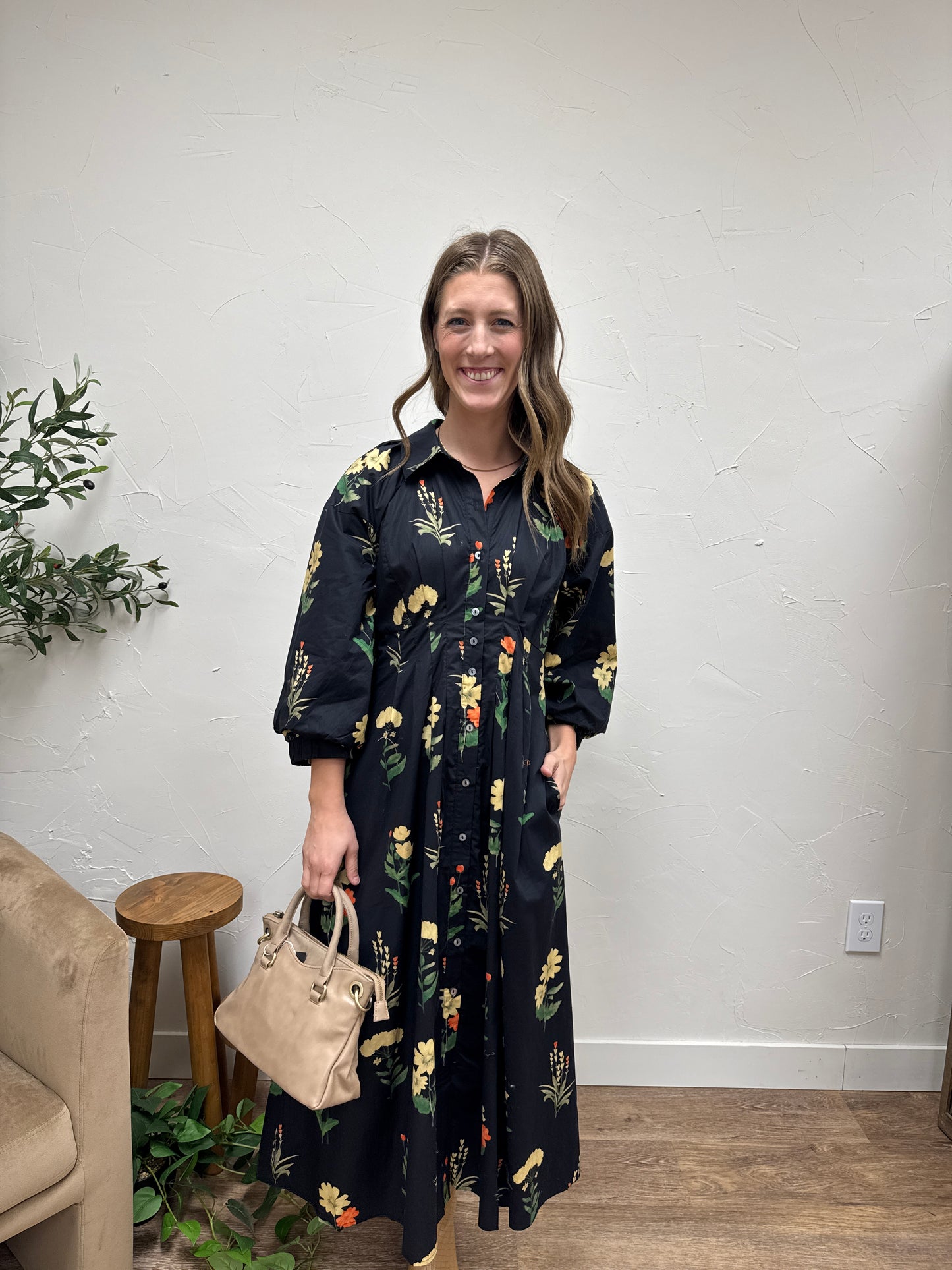 Floral Midi Dress