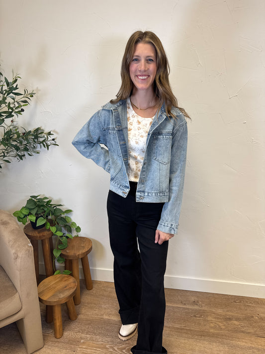 Vintage Cropped jacket