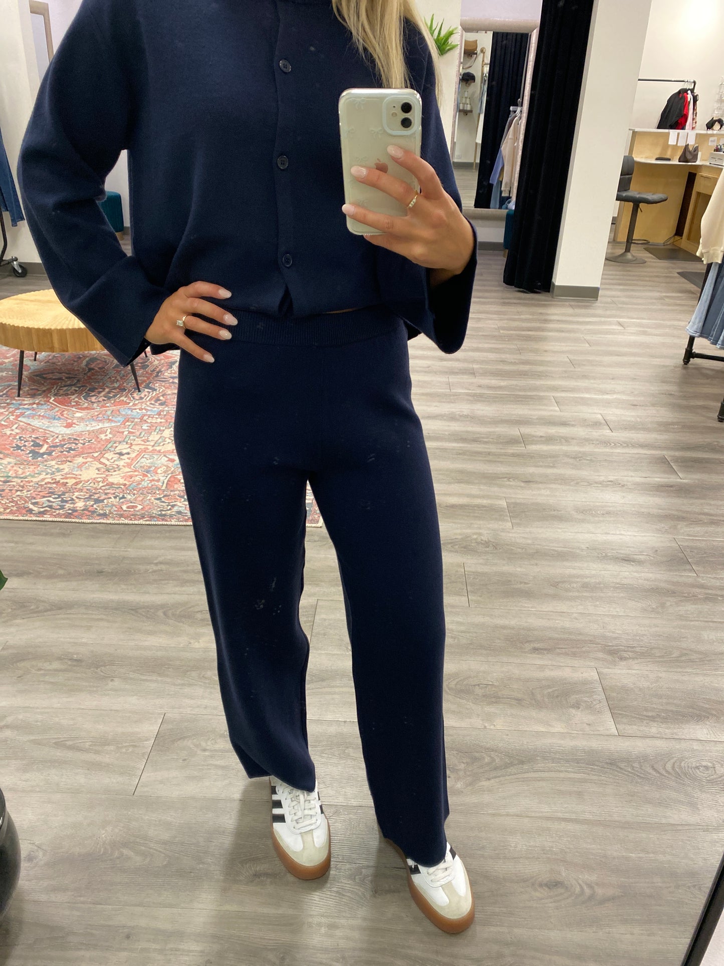 High Waisted Sweater Pants