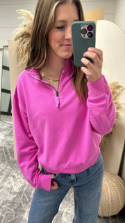 Quarter Zip Sweatshirt