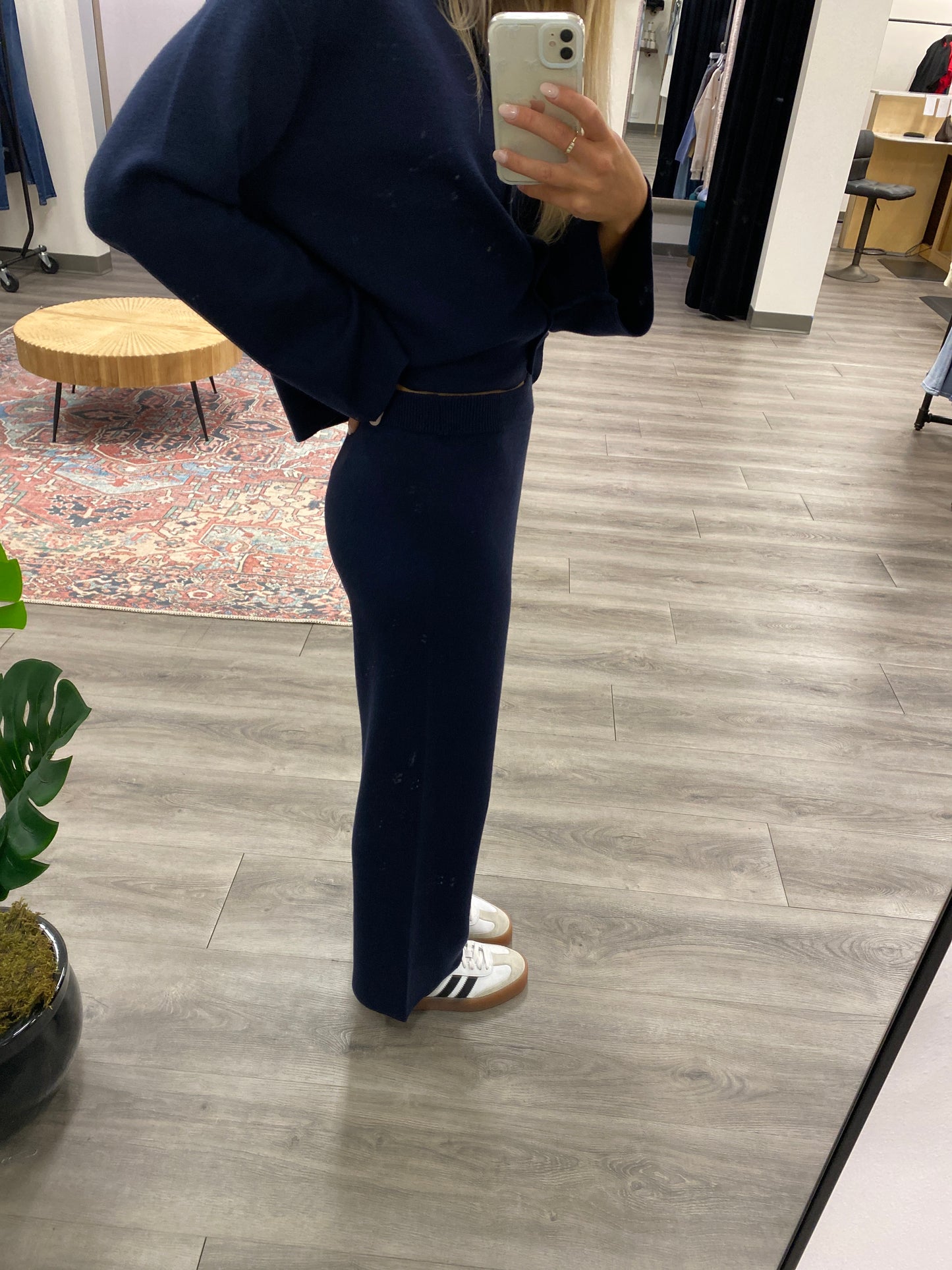 High Waisted Sweater Pants
