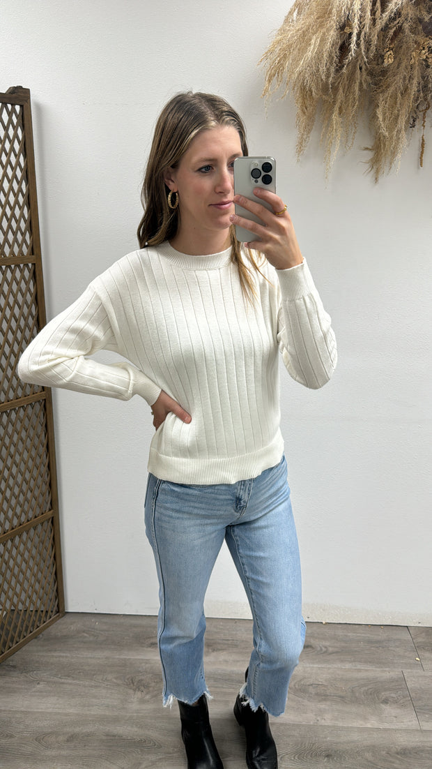 Ribbed Classic Sweater