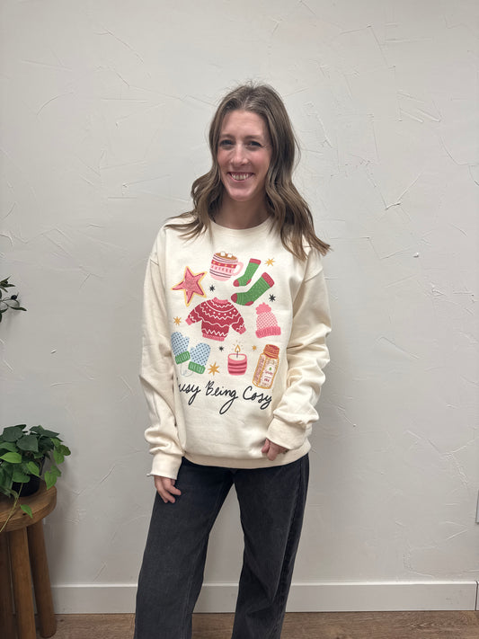 Busy Being Cozy Sweatshirt