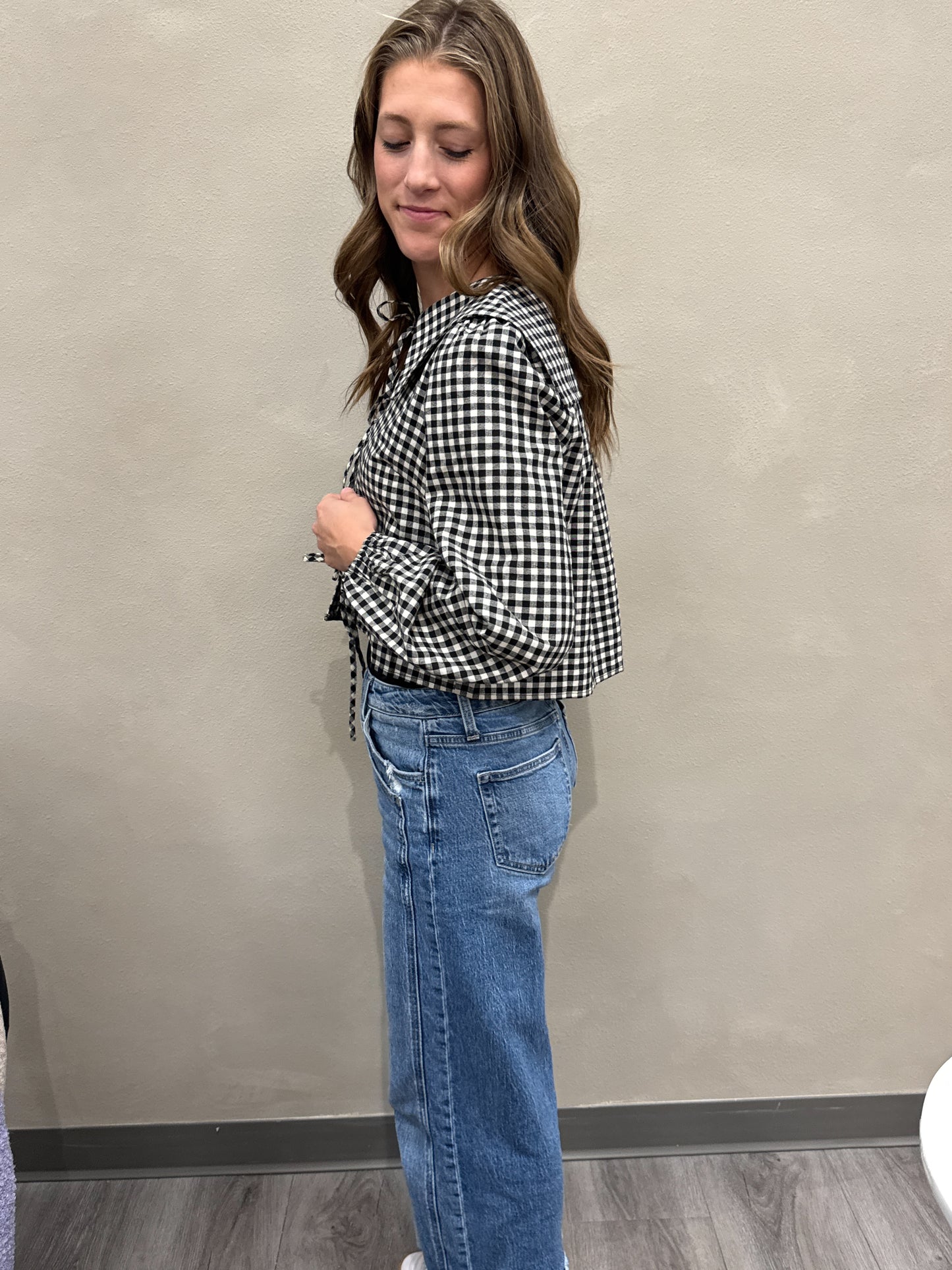 Checkered Blouse