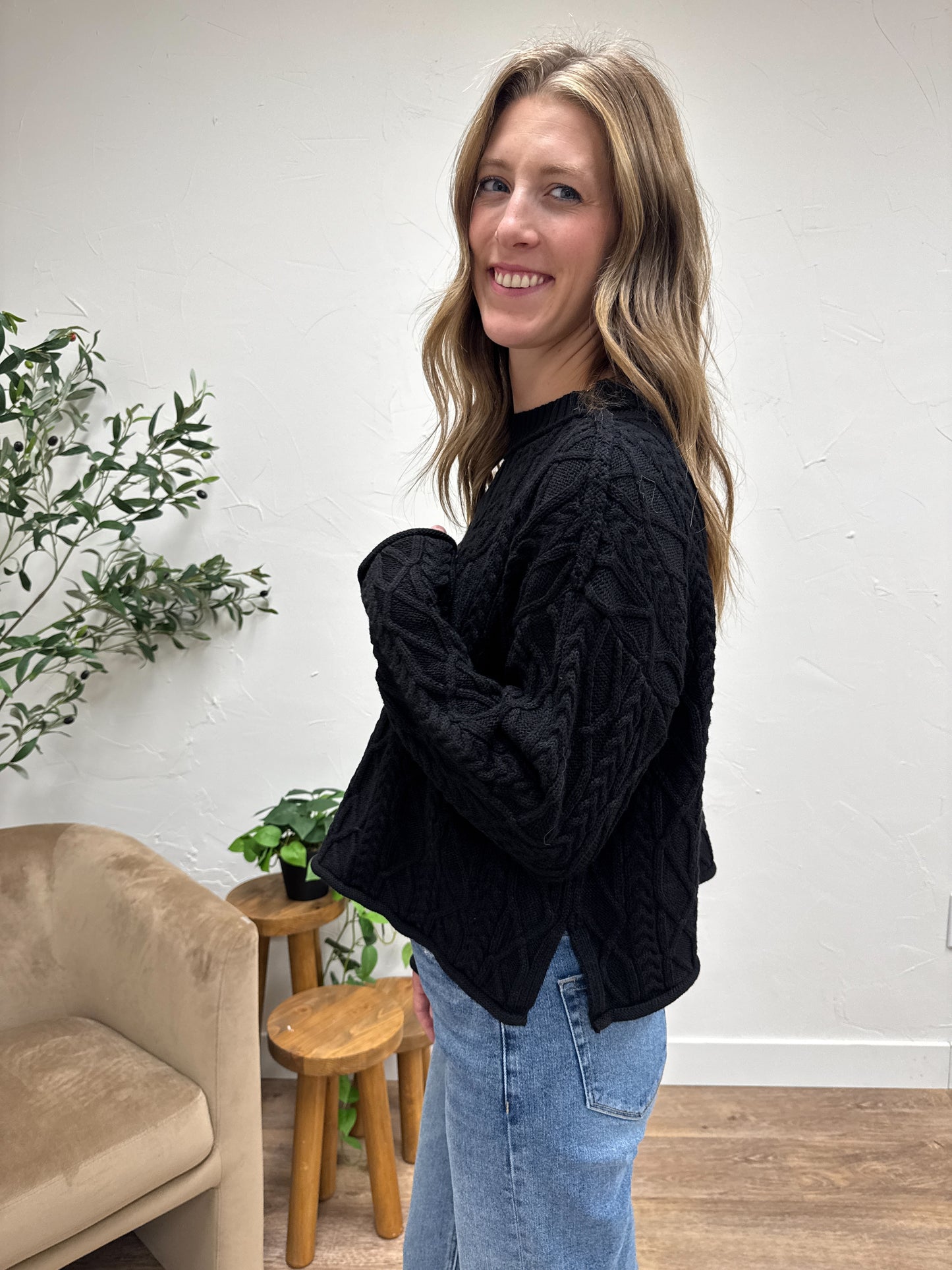 Cable Knit Sweater