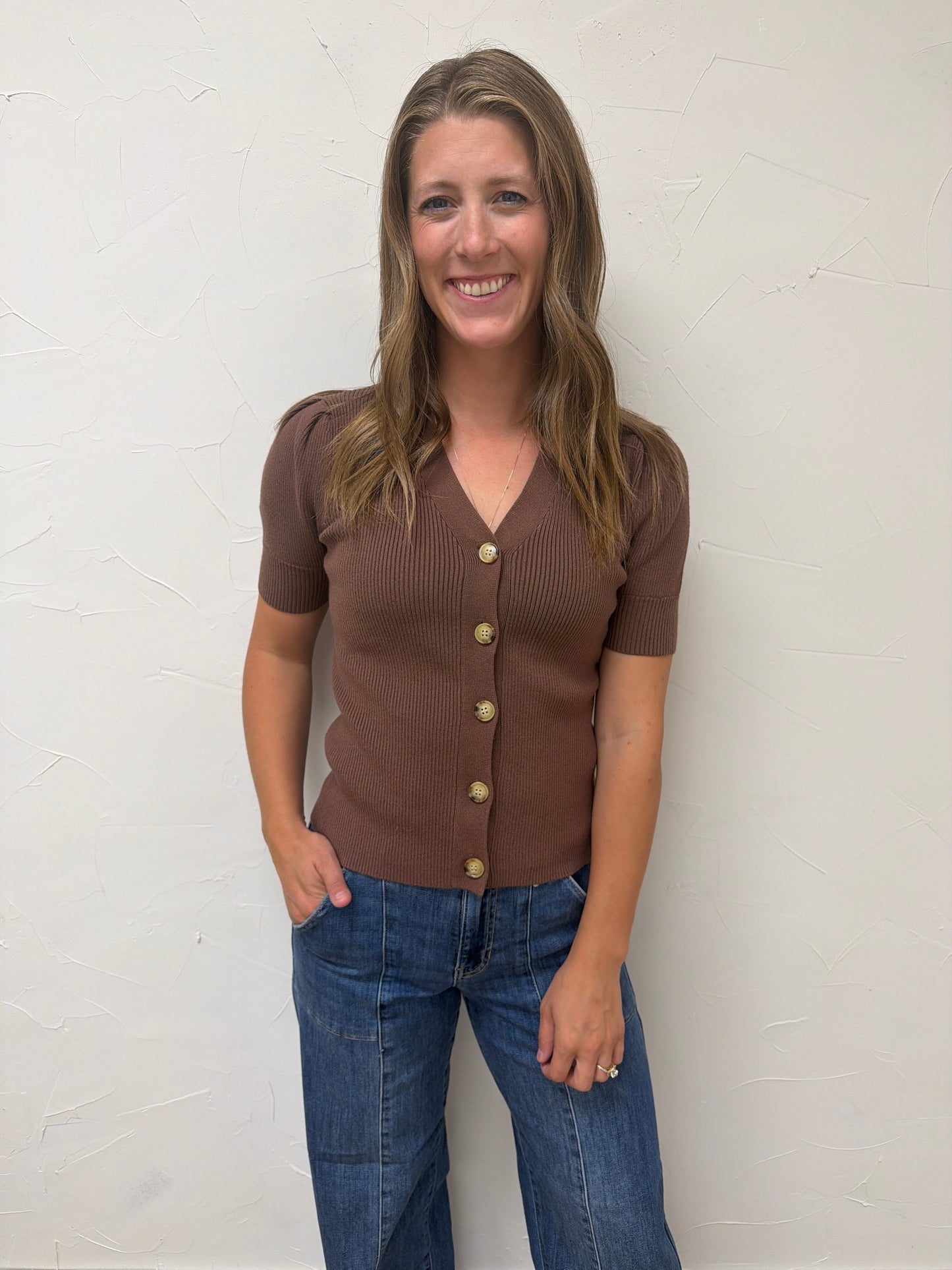 Short Sleeve Cardigan