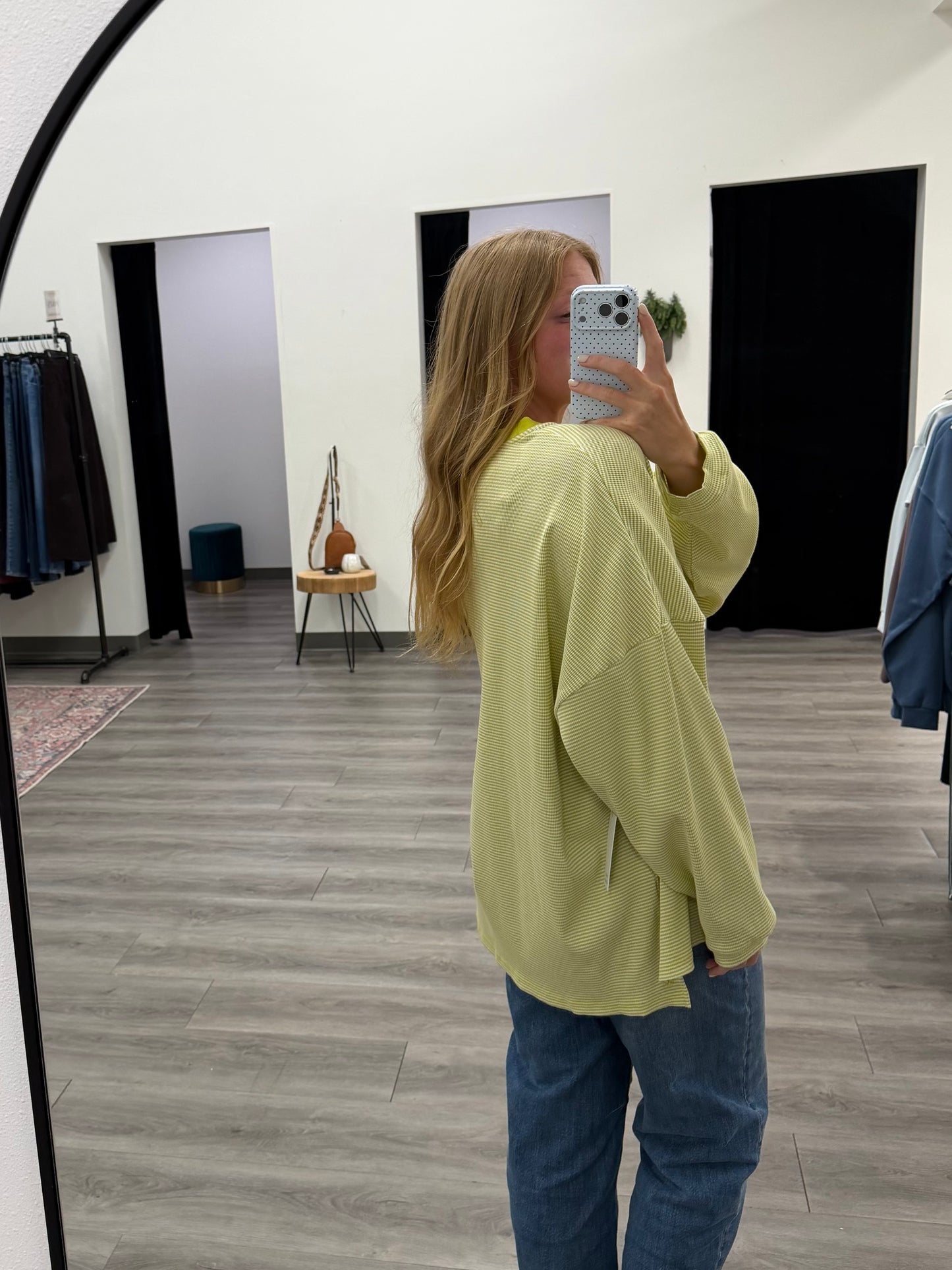 Ribbed Oversized Top