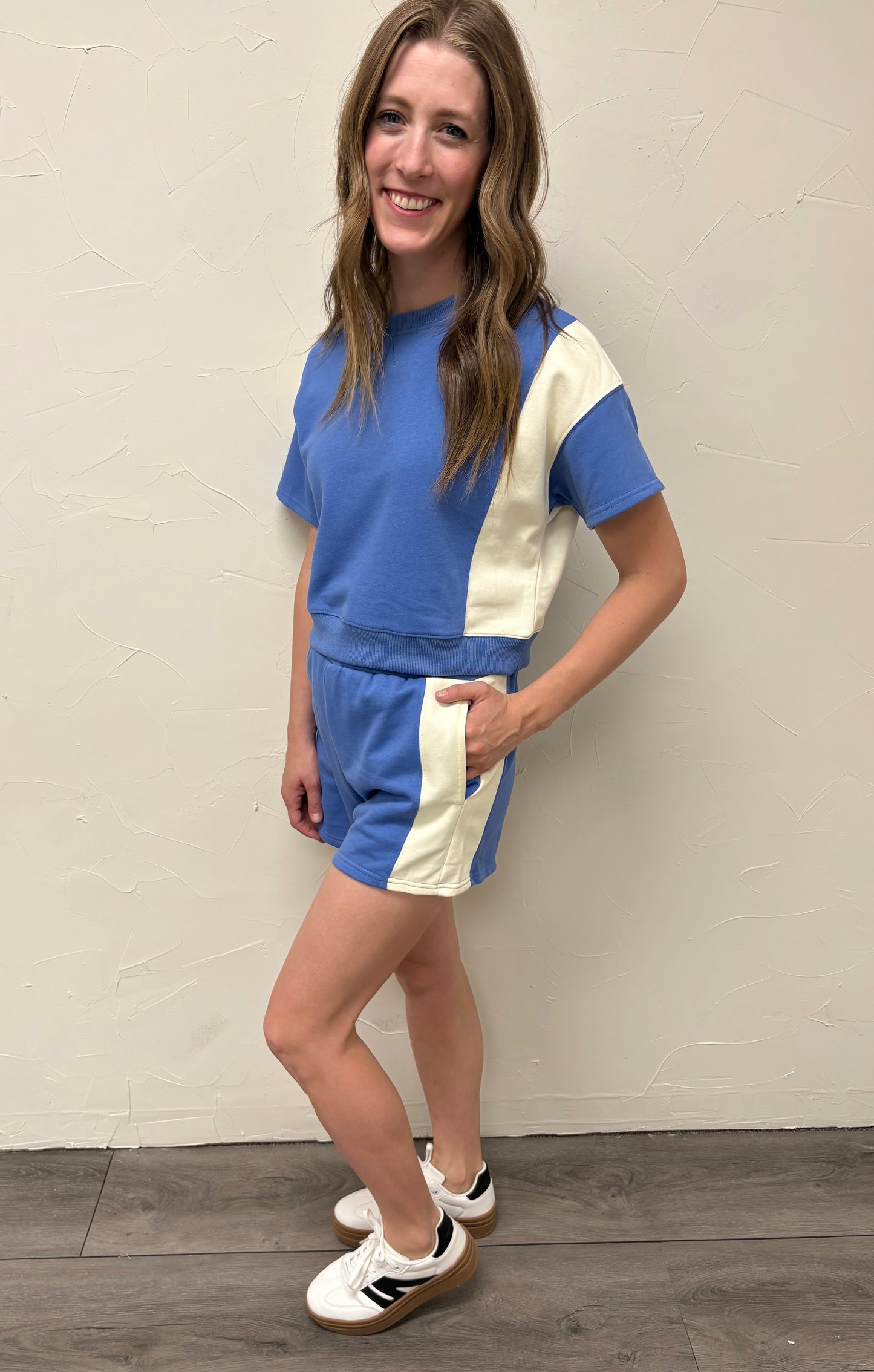 Taylor Contrast French Terry Set