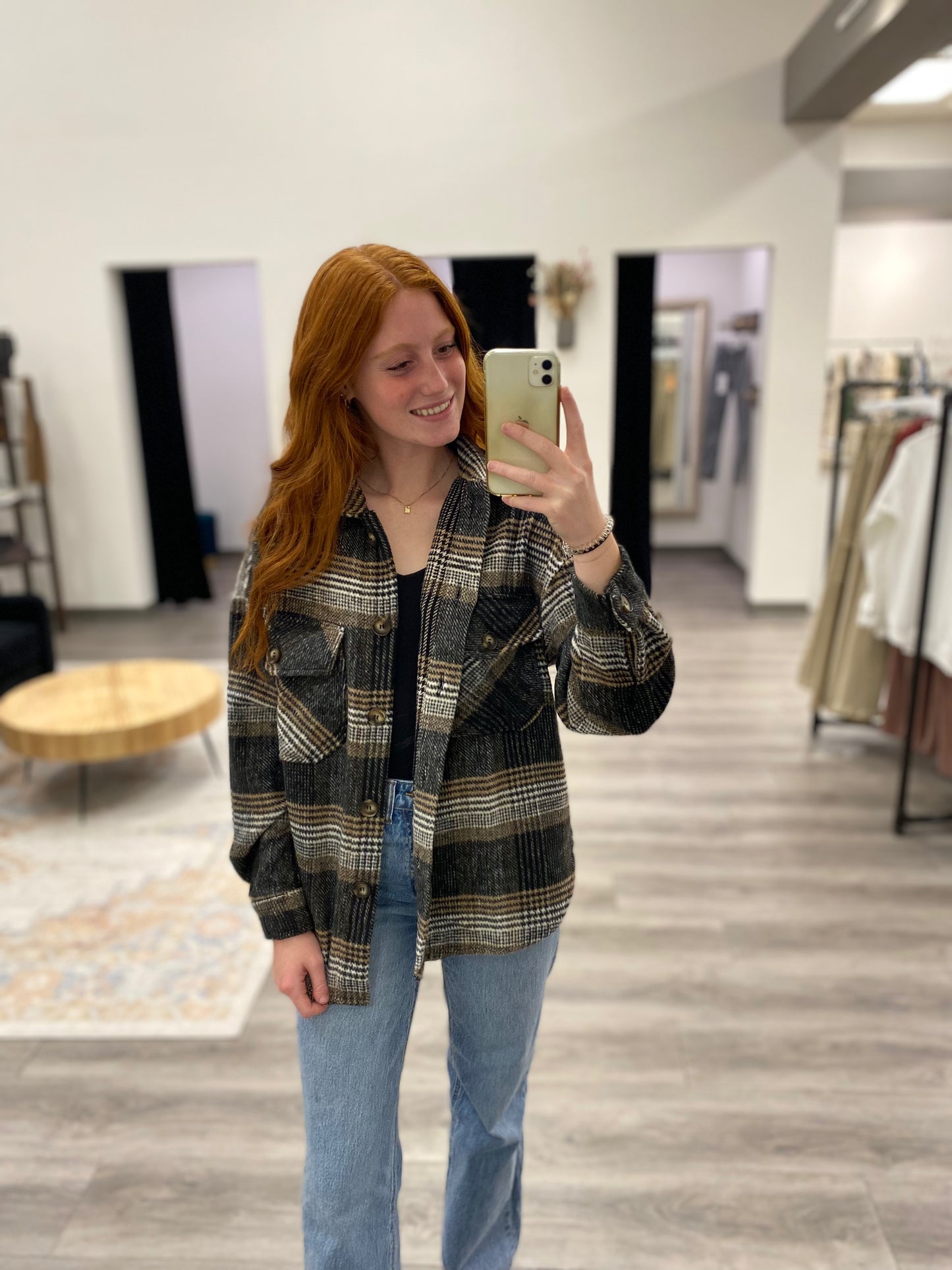 Oversized Plaid Shacket