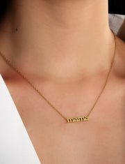 18K Gold Non-Tarnish Stainless Steel Necklace mama
