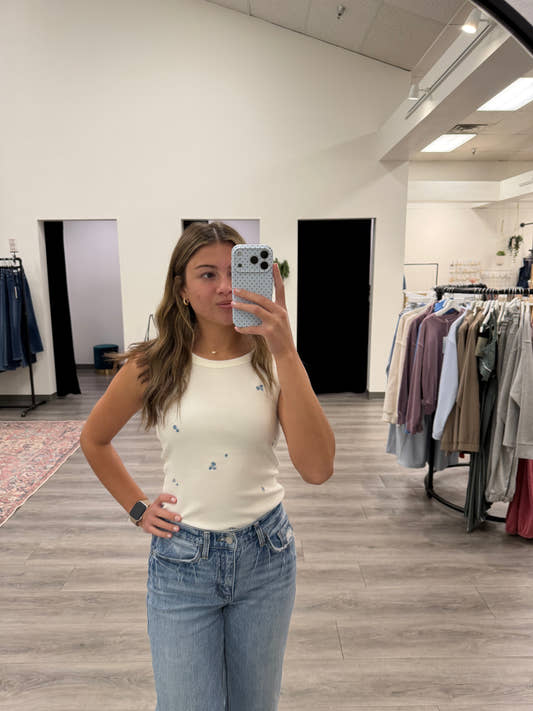 Edlin Embroidery Tank