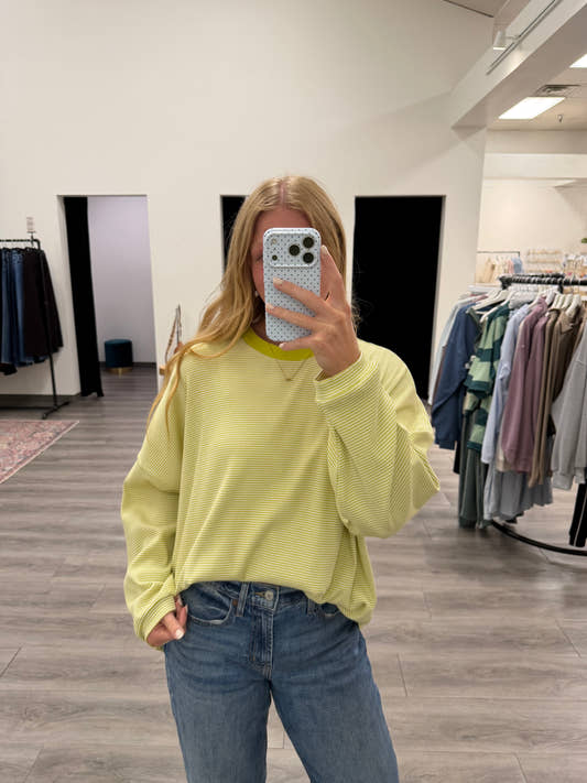 Ribbed Oversized Top