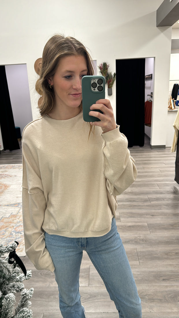 Turtle Neck Soft Sweater Top