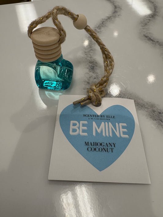 BE MINE - Mahogany Coconut Car Diffuser