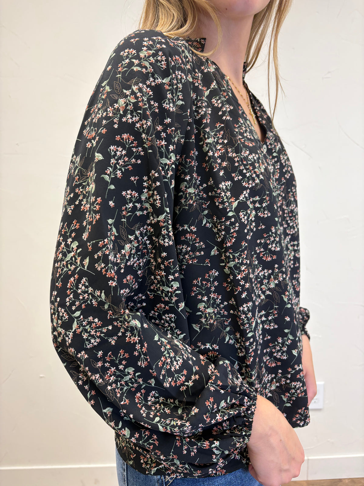 Boho Button Blouse