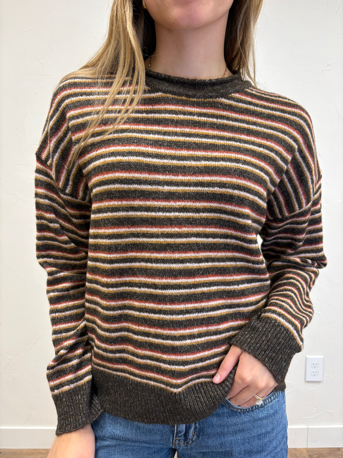 Multi Striped Sweater