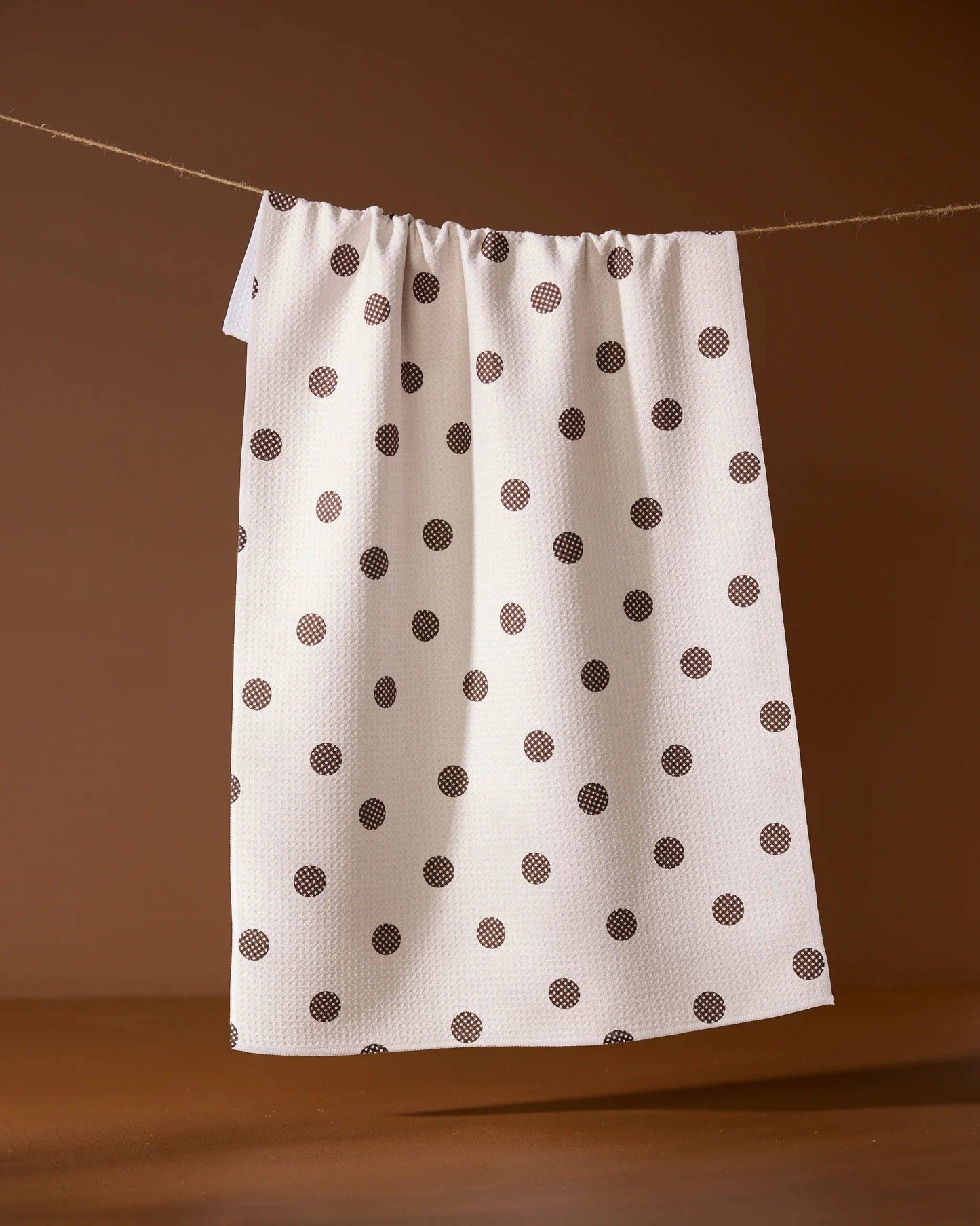 Polka Picnic Geometry Tea Towel