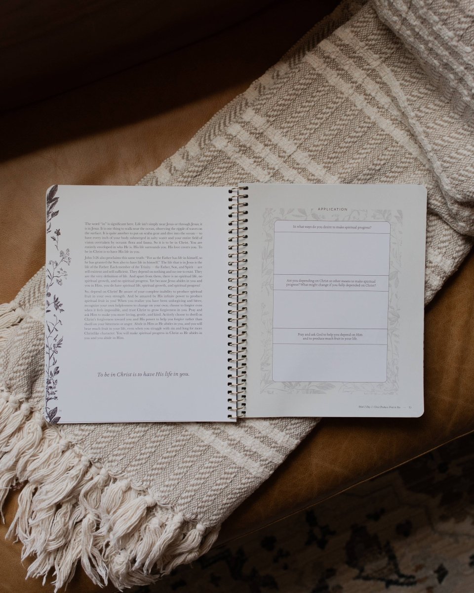 Abide Spiral Bible Study - Three:Twelve Boutique - The Daily Grace Co