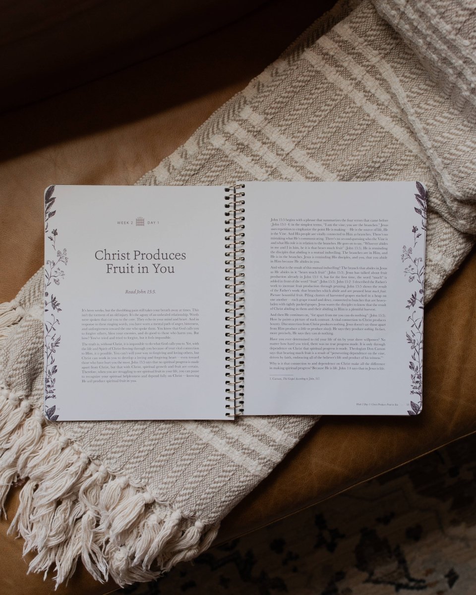 Abide Spiral Bible Study - Three:Twelve Boutique - The Daily Grace Co