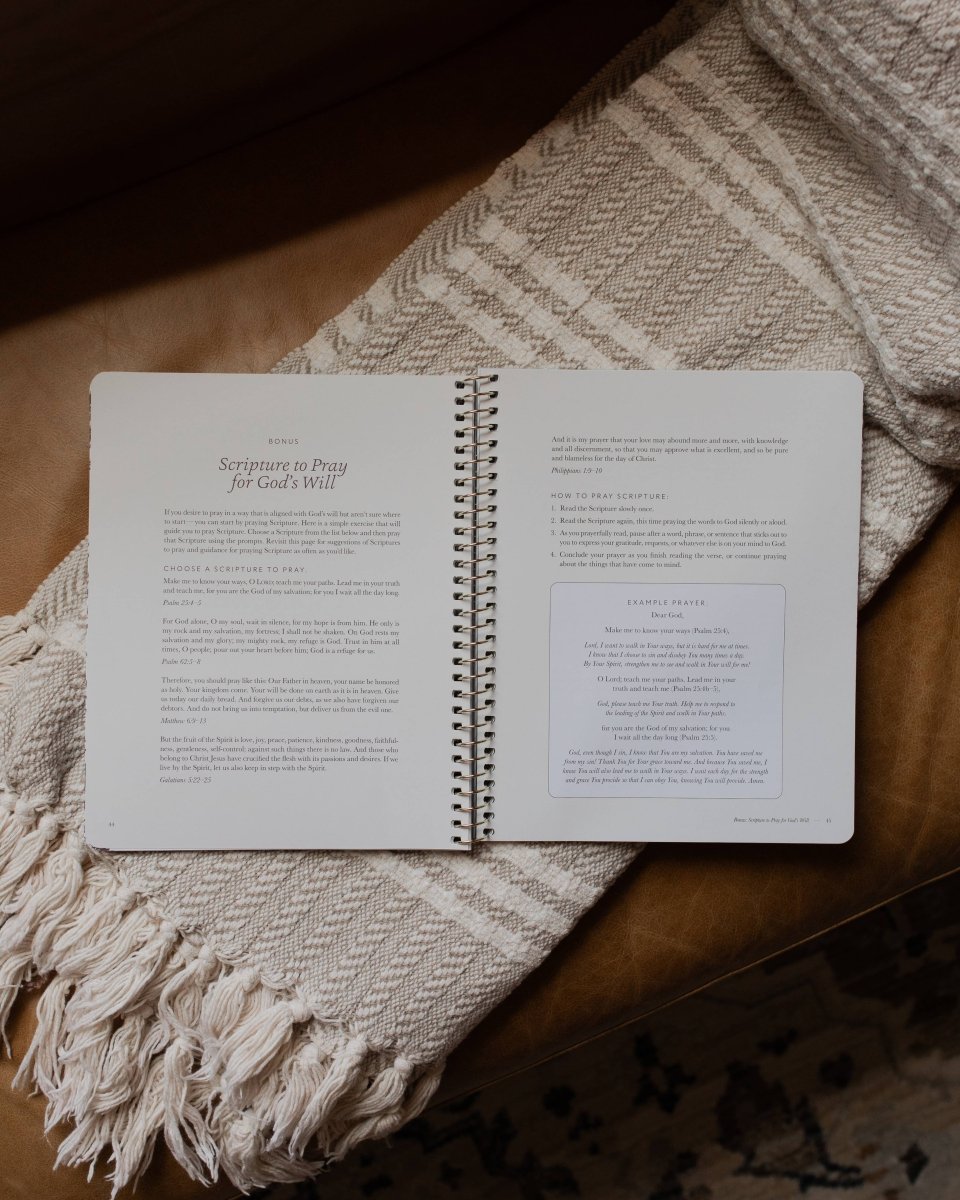 Abide Spiral Bible Study - Three:Twelve Boutique - The Daily Grace Co