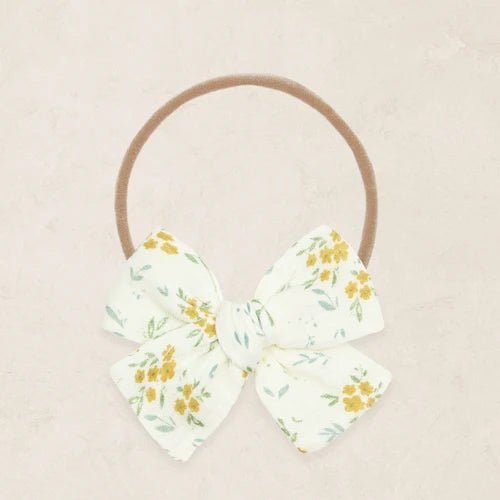 Adventure Bow -Golden Meadow Nylon Headband - Three:Twelve Boutique - Lou Lou & Company